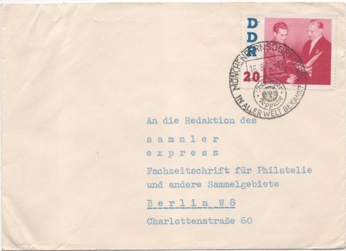 Ddr brief mit - ddr,,