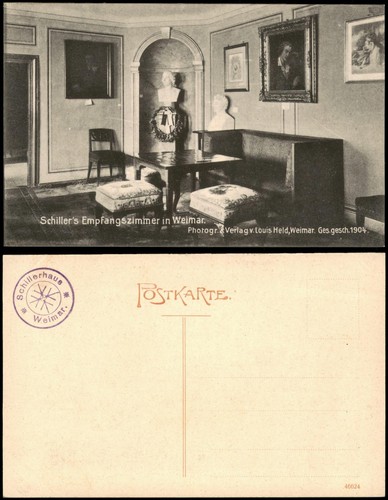 Ansichtskarte weimar - ansichtskarte,
