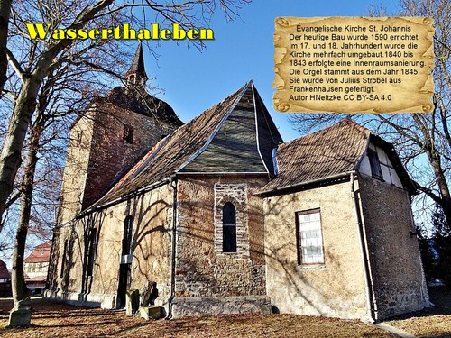 Wasserthaleben evang kirche - wasserthaleben, evang.kirche