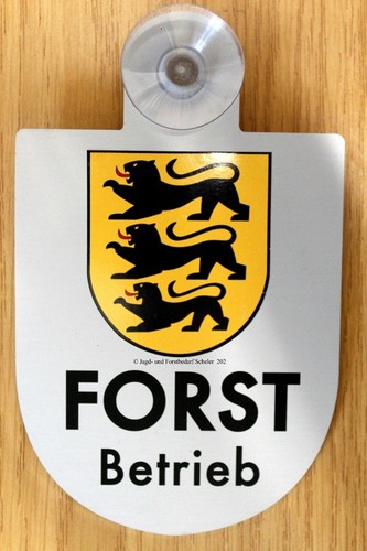 Autoschild forstbetriebschild - autoschild,