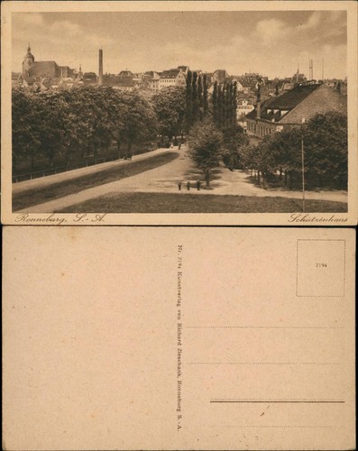Ansichtskarte ronneburg - ansichtskarte,