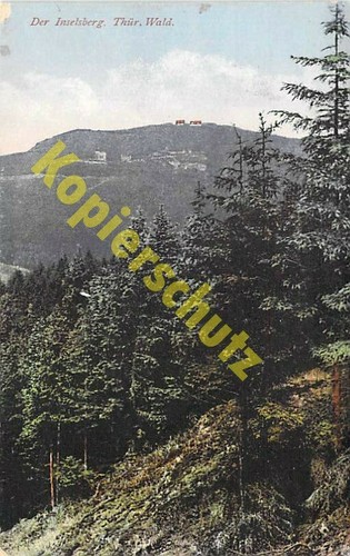 Inselsberg thüringen panorama - thüringen,