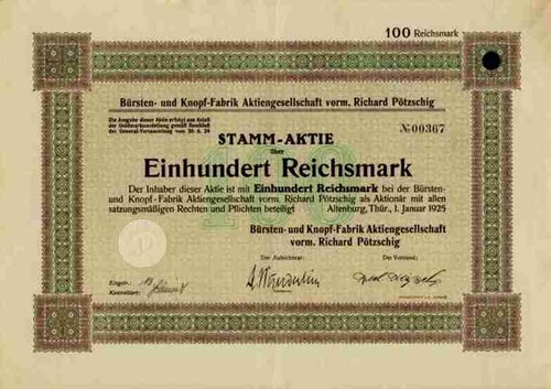 Bürsten und knopf - und,