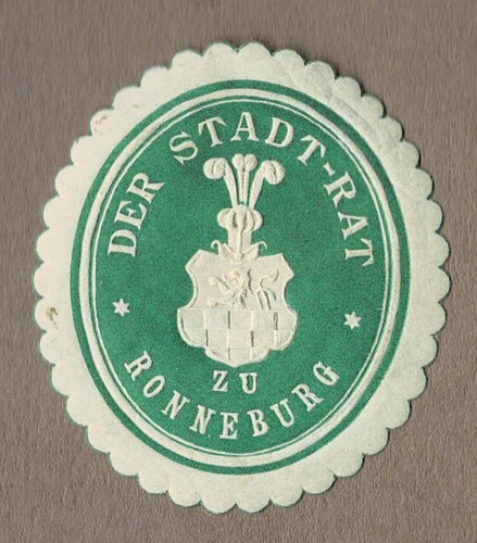 Siegelmarke thüringen der - siegelmarke,