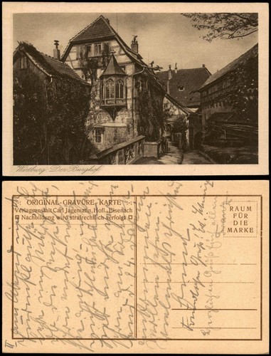 Ansichtskarte eisenach - ansichtskarte,