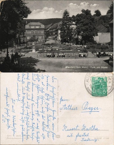 Altenfeld park am - altenfeld, (thüringen)