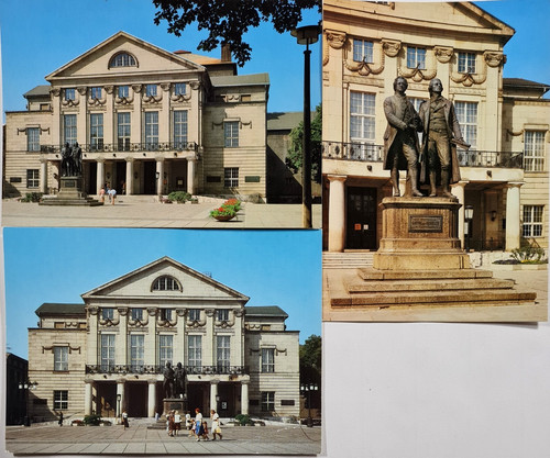 Ddr postkarten lot weimar - ddr,