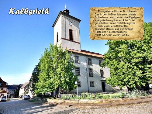 Kalbsrieth evang kirche - kalbsrieth, evang.kirche