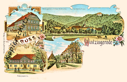Wintzingerode eichsfeld - ak,