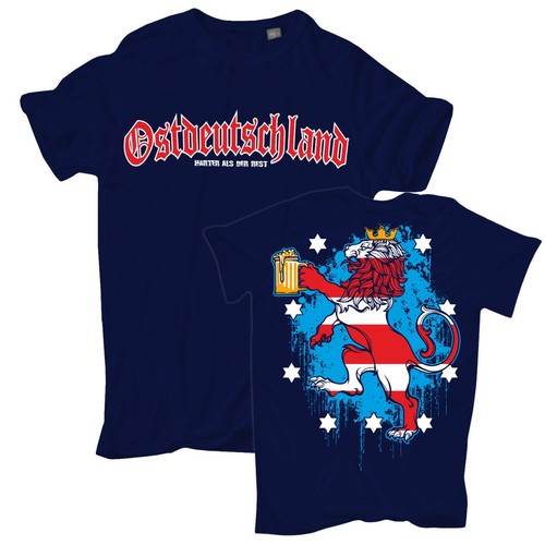 Shirt ostdeutschland - t-shirt,