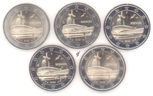 Deutschland brd 2 euro - 5,