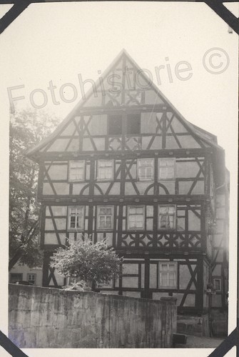 Foto fachwerkhaus schmalkalden - fachwerkhaus,