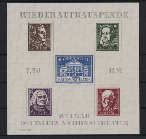 Sbz thüringen block - sbz,, thÜringen: