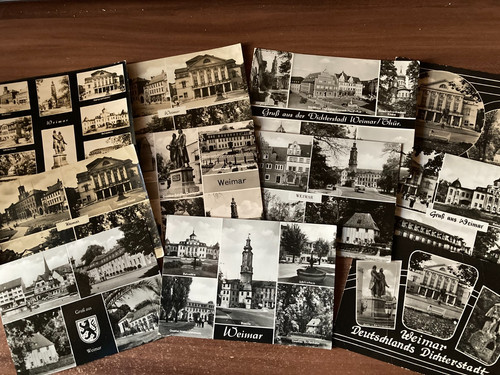 Ddr ansichtskarten weimar - 13, ddr-ansichtskarten