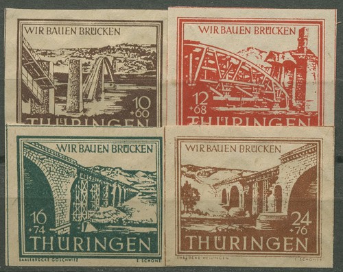 Thüringen 1946 wiederaufbau - thüringen,