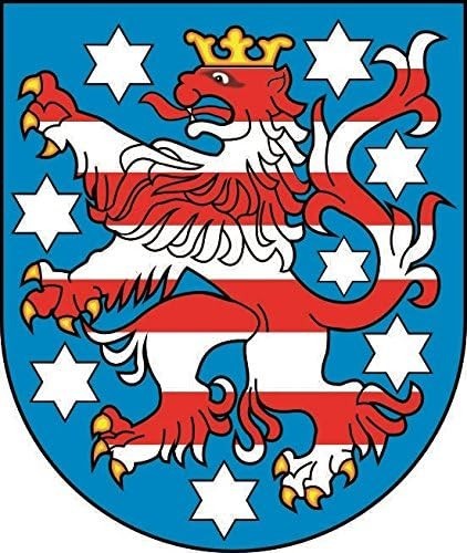 Aufkleber thüringen wappen - thüringen,