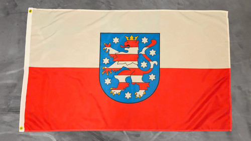 Fahne flagge thüringen - fahne, 90