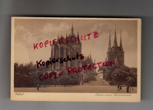 Ansichtskarte erfurt - erfurt,