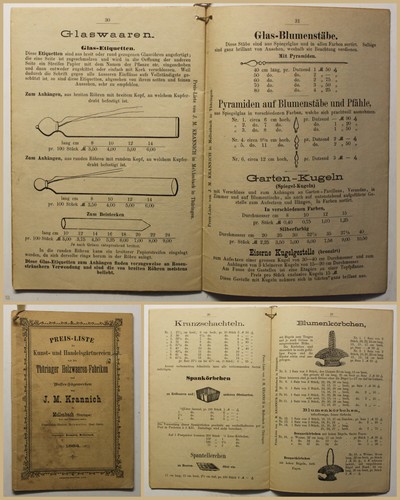 Original prospekt preisliste - prospekt,