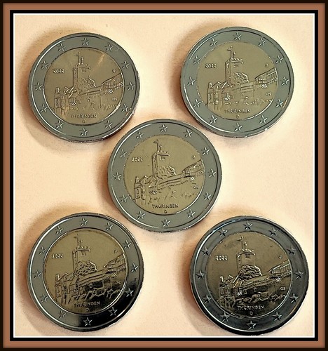 Euro f g und j - 5, a,d,f,g