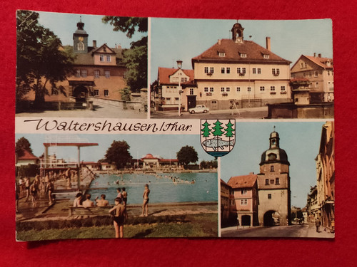 Waltershausen 1970 schloß - waltershausen, 1970.