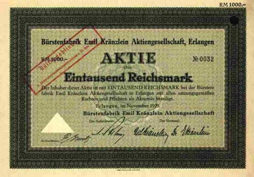 Bürstenfabrik emil kränzlein - bürstenfabrik,