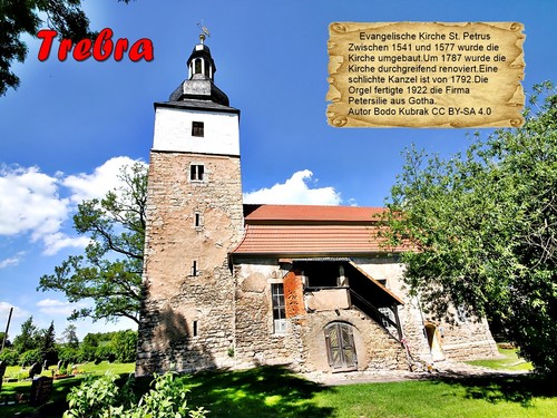 Trebra evang kirche petrus - trebra,