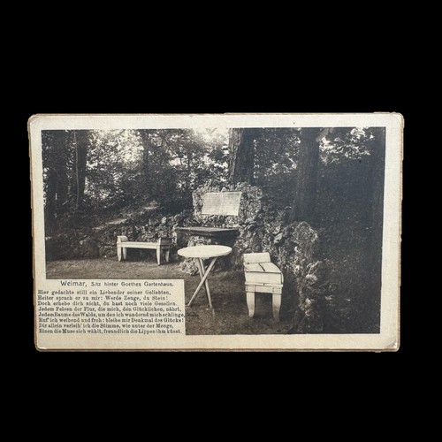 Ansichtskarte postkarte weimar - ansichtskarte,