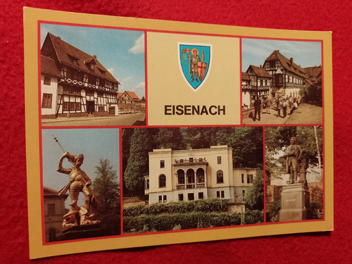 Eisenach 1989 georgsbrunnen - 1989.,
