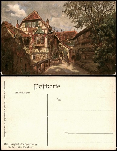 Ansichtskarte eisenach der - ansichtskarte,