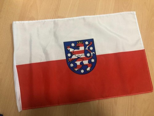 Thüringen flagge 30x45 - thüringen,