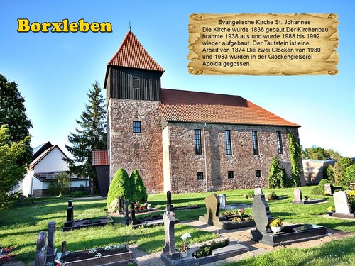 Borxleben evang kirche - evang.kirche, st