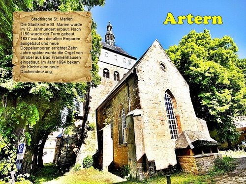 Artern stadtkirche marien - stadtkirche, st.marien