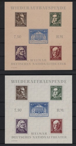Sbz thüringen block a b - sbz,, a/b