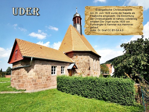 Uder evang christuskapelle - uder, evang.christuskapelle