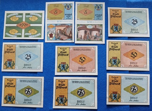 257 notgeld stadt pößneck - 257,