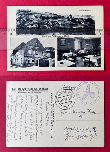 Göllingen thüringen - ak,