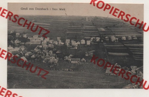 Deesbach mit fröbelturm b - ak,