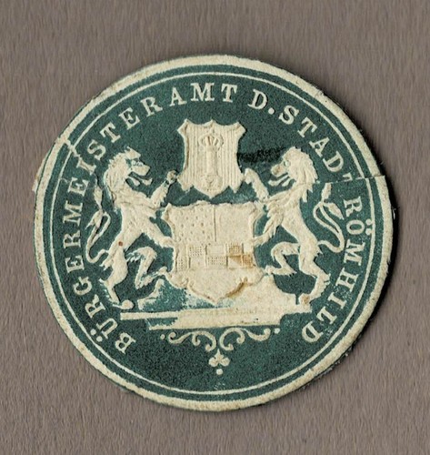 Siegelmarke thüringen - siegelmarke,