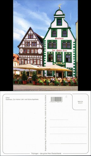 Ansichtskarte erfurt gasthaus - erfurt,