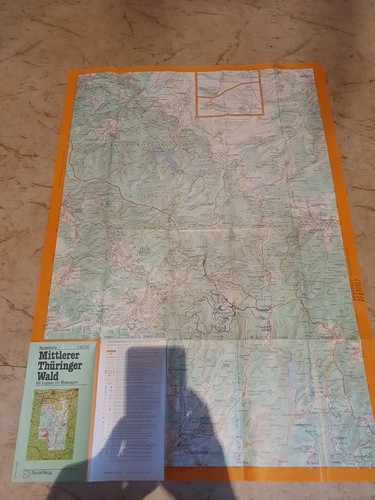 Wanderkarte 000 mittlerer - 1:50, 000,mittlerer